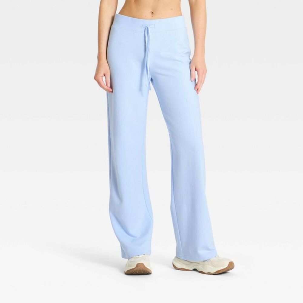 Women's Modal French Terry Sweatpants - All In Motion Light Blue XS